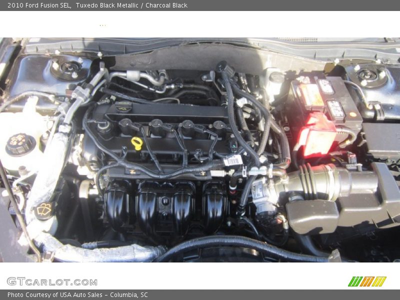 Tuxedo Black Metallic / Charcoal Black 2010 Ford Fusion SEL