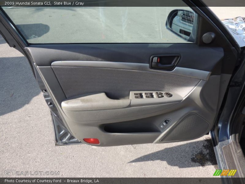 Slate Blue / Gray 2009 Hyundai Sonata GLS