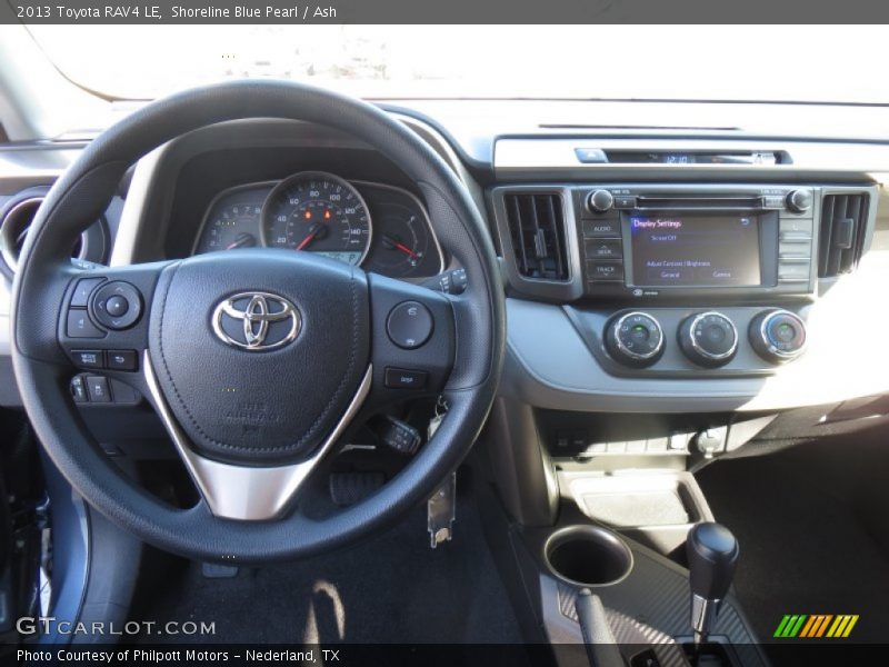 Shoreline Blue Pearl / Ash 2013 Toyota RAV4 LE