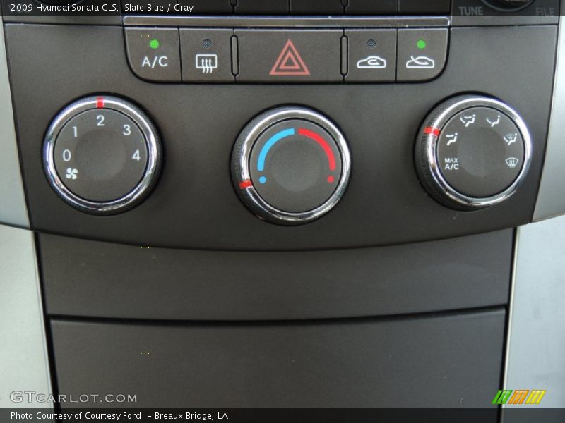 Slate Blue / Gray 2009 Hyundai Sonata GLS