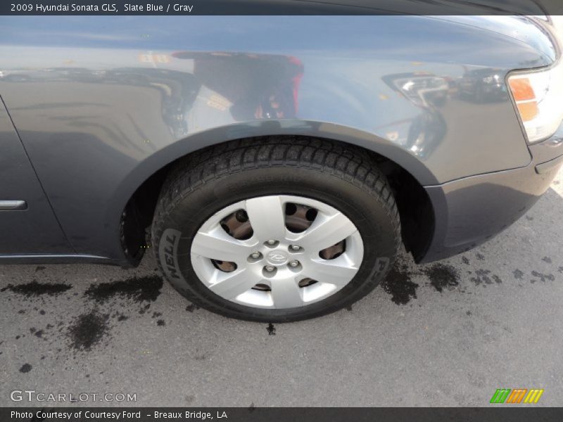 Slate Blue / Gray 2009 Hyundai Sonata GLS