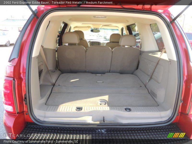 Toreador Red Metallic / Medium Parchment 2002 Ford Explorer Eddie Bauer