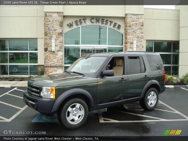 Tonga Green Pearl / Alpaca Beige 2006 Land Rover LR3 SE