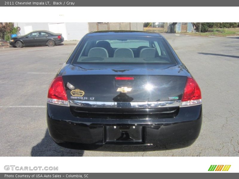 Black / Gray 2011 Chevrolet Impala LT