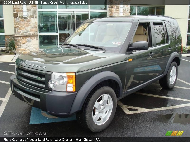Tonga Green Pearl / Alpaca Beige 2006 Land Rover LR3 SE