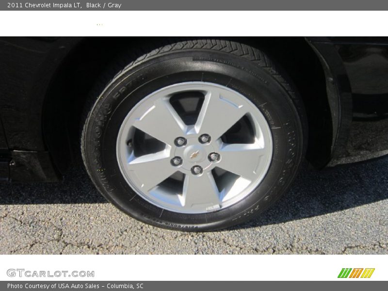 Black / Gray 2011 Chevrolet Impala LT
