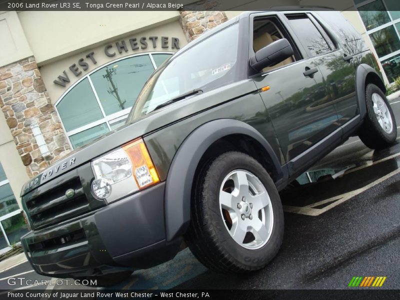 Tonga Green Pearl / Alpaca Beige 2006 Land Rover LR3 SE