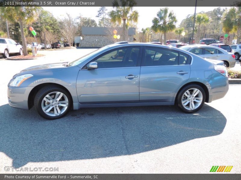 Ocean Gray / Charcoal 2011 Nissan Altima 3.5 SR