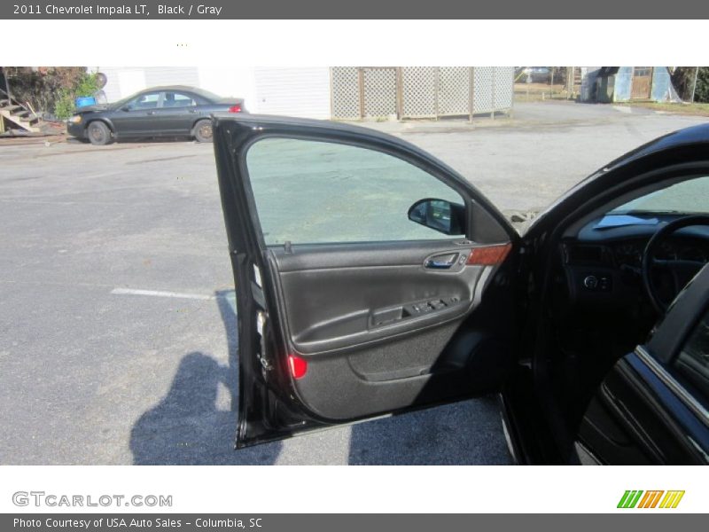 Black / Gray 2011 Chevrolet Impala LT