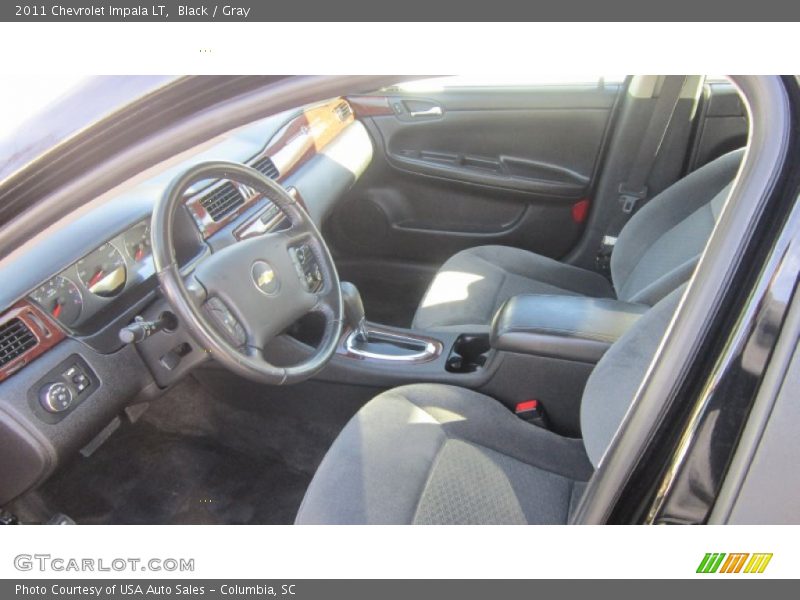 Black / Gray 2011 Chevrolet Impala LT
