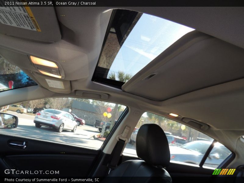 Ocean Gray / Charcoal 2011 Nissan Altima 3.5 SR
