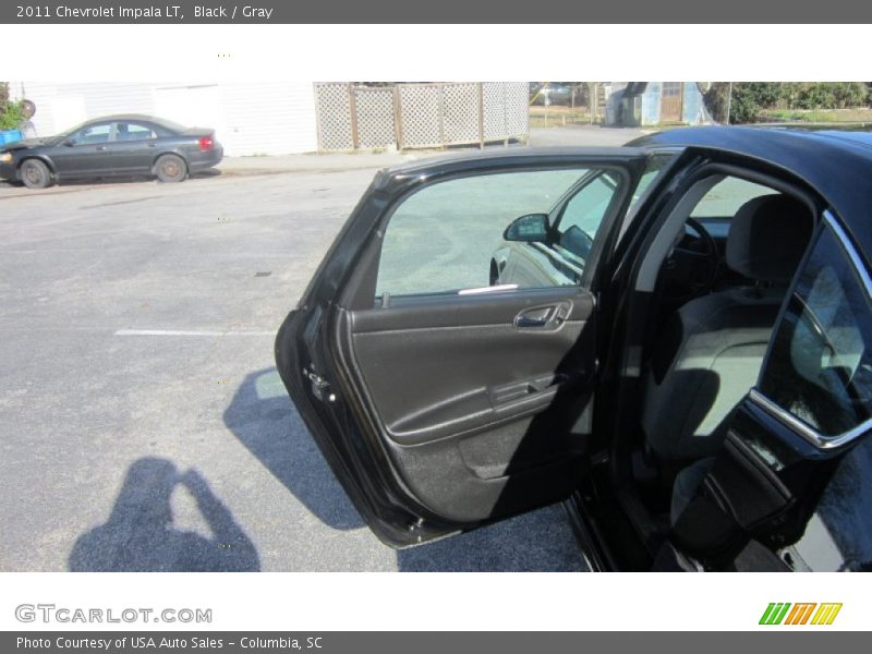 Black / Gray 2011 Chevrolet Impala LT