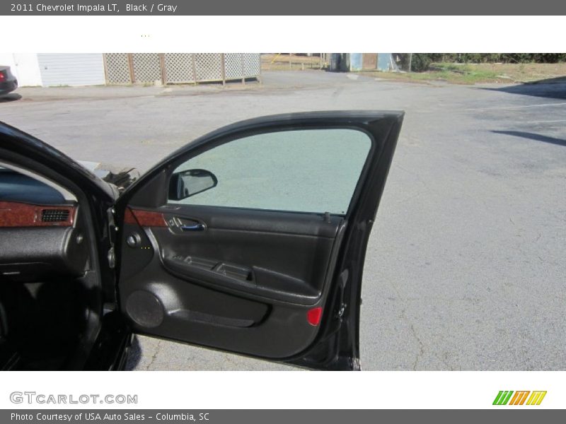 Black / Gray 2011 Chevrolet Impala LT