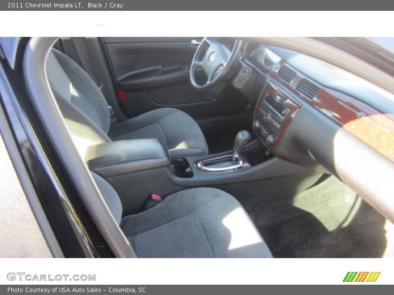 Black / Gray 2011 Chevrolet Impala LT