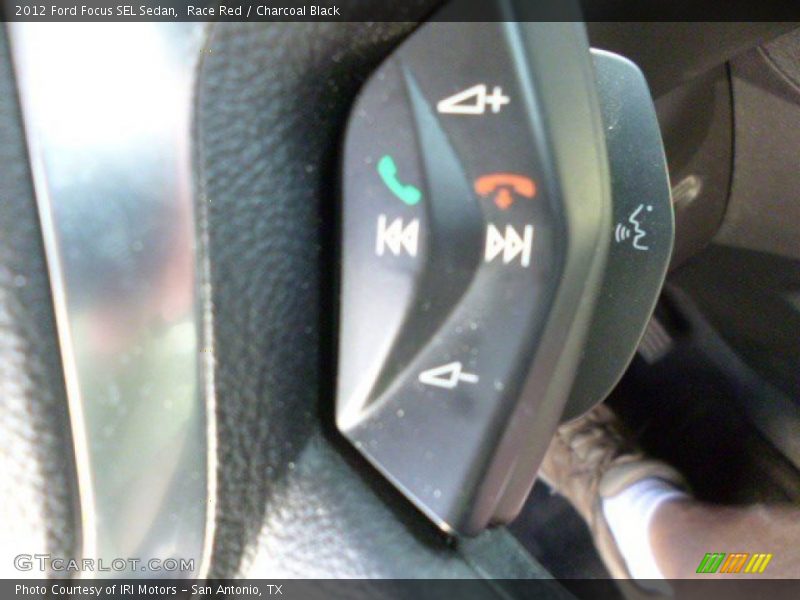 Race Red / Charcoal Black 2012 Ford Focus SEL Sedan