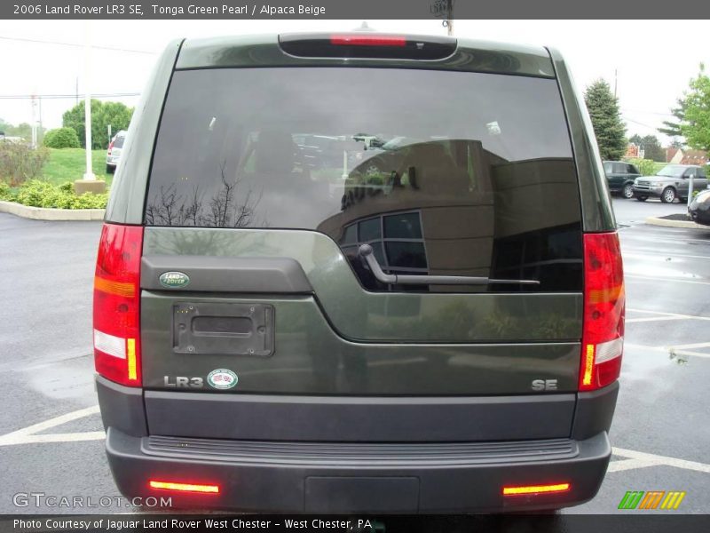 Tonga Green Pearl / Alpaca Beige 2006 Land Rover LR3 SE