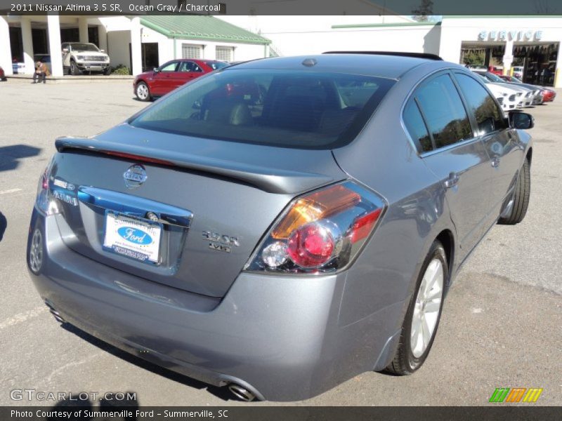 Ocean Gray / Charcoal 2011 Nissan Altima 3.5 SR