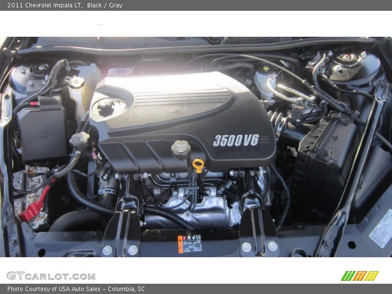 Black / Gray 2011 Chevrolet Impala LT