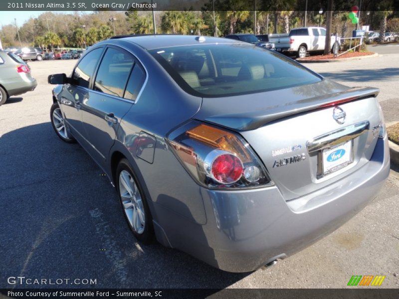 Ocean Gray / Charcoal 2011 Nissan Altima 3.5 SR
