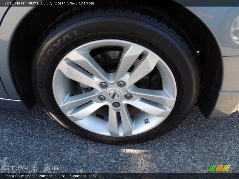 Ocean Gray / Charcoal 2011 Nissan Altima 3.5 SR