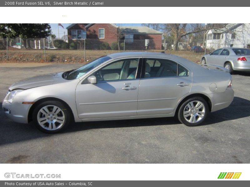  2008 Fusion SEL V6 Silver Birch Metallic