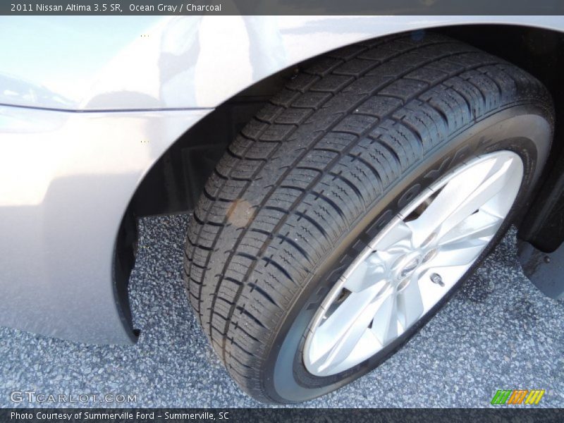 Ocean Gray / Charcoal 2011 Nissan Altima 3.5 SR