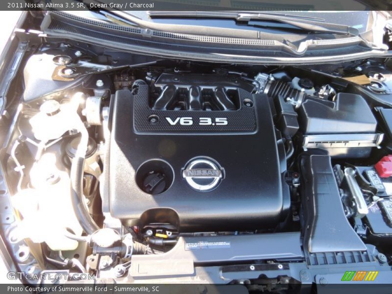 Ocean Gray / Charcoal 2011 Nissan Altima 3.5 SR