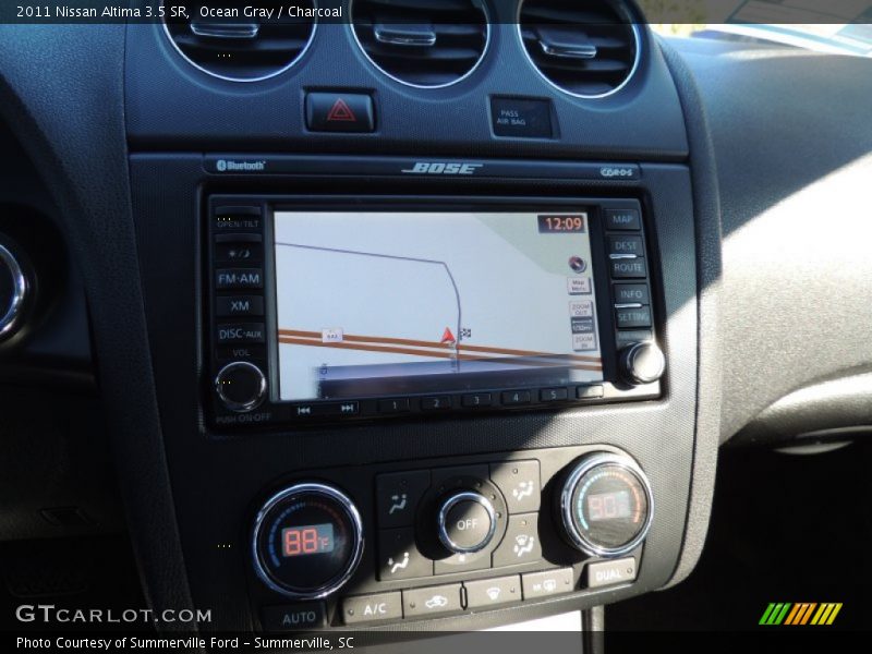 Ocean Gray / Charcoal 2011 Nissan Altima 3.5 SR