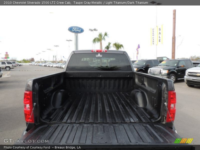 Taupe Gray Metallic / Light Titanium/Dark Titanium 2010 Chevrolet Silverado 1500 LTZ Crew Cab