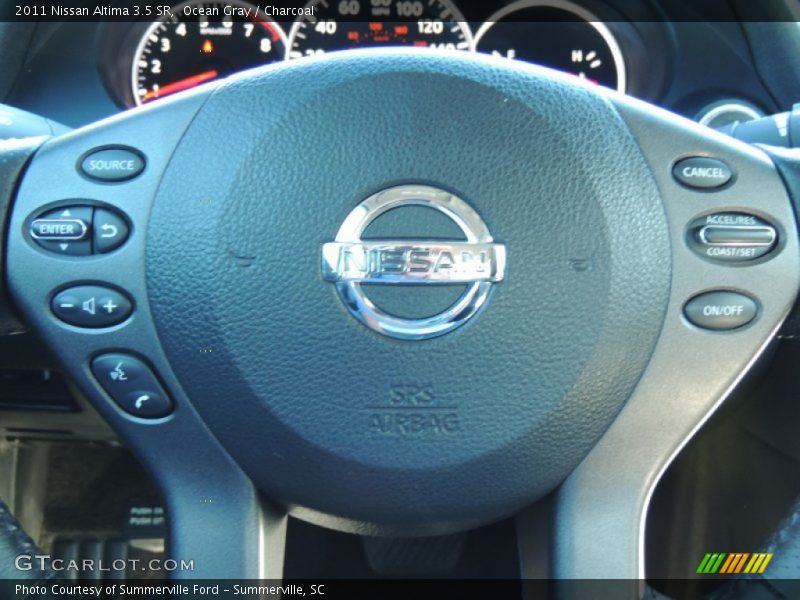 Ocean Gray / Charcoal 2011 Nissan Altima 3.5 SR