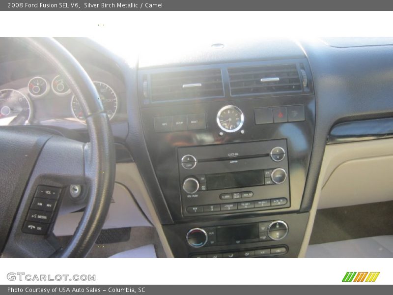 Silver Birch Metallic / Camel 2008 Ford Fusion SEL V6