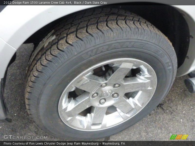 Black / Dark Slate Gray 2012 Dodge Ram 1500 Laramie Crew Cab 4x4