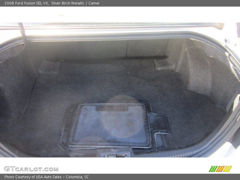 Silver Birch Metallic / Camel 2008 Ford Fusion SEL V6