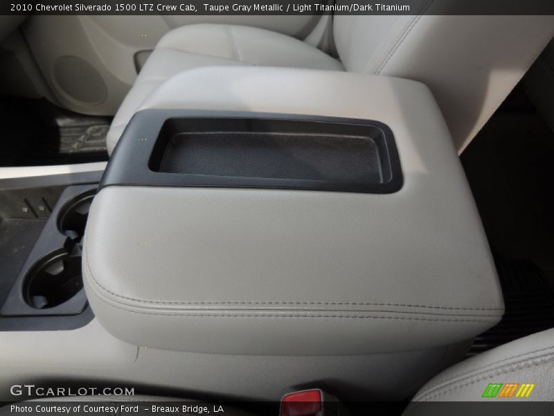 Taupe Gray Metallic / Light Titanium/Dark Titanium 2010 Chevrolet Silverado 1500 LTZ Crew Cab