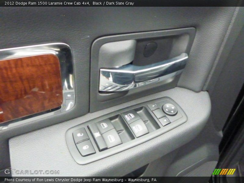 Black / Dark Slate Gray 2012 Dodge Ram 1500 Laramie Crew Cab 4x4