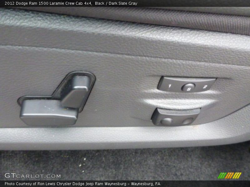 Black / Dark Slate Gray 2012 Dodge Ram 1500 Laramie Crew Cab 4x4