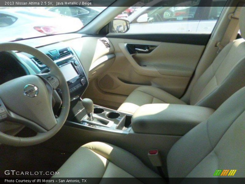 Java Metallic / Beige 2013 Nissan Altima 2.5 SV