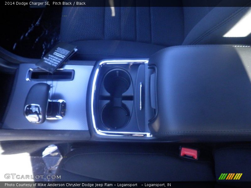 Pitch Black / Black 2014 Dodge Charger SE