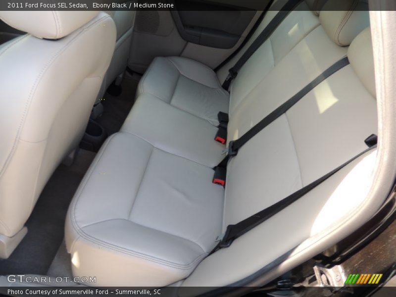 Ebony Black / Medium Stone 2011 Ford Focus SEL Sedan