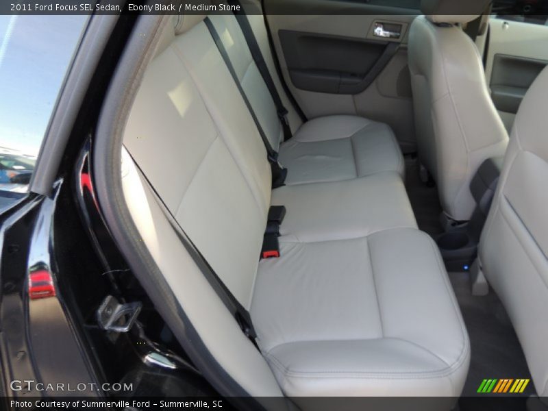 Ebony Black / Medium Stone 2011 Ford Focus SEL Sedan