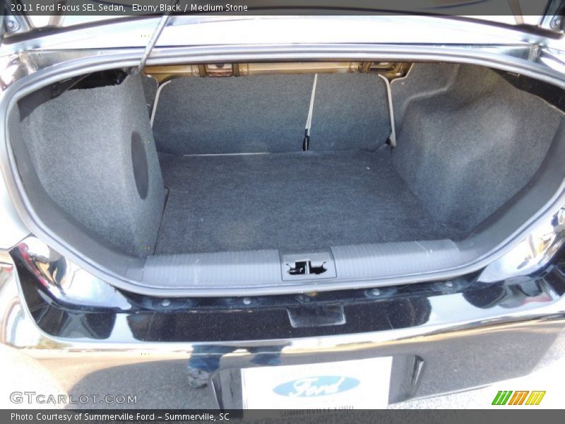 Ebony Black / Medium Stone 2011 Ford Focus SEL Sedan