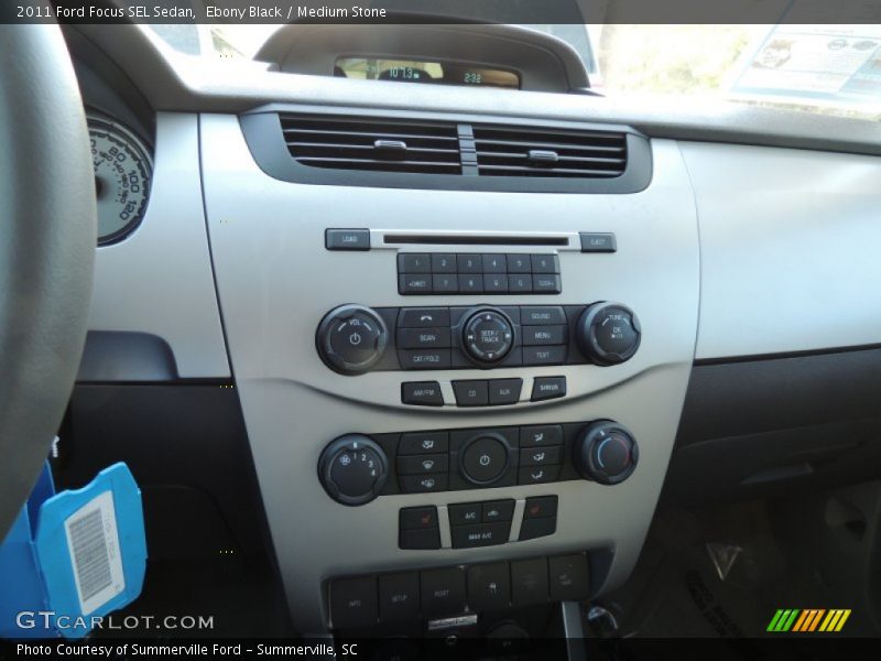 Ebony Black / Medium Stone 2011 Ford Focus SEL Sedan