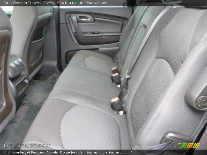 Gold Mist Metallic / Ebony/Ebony 2011 Chevrolet Traverse LT AWD