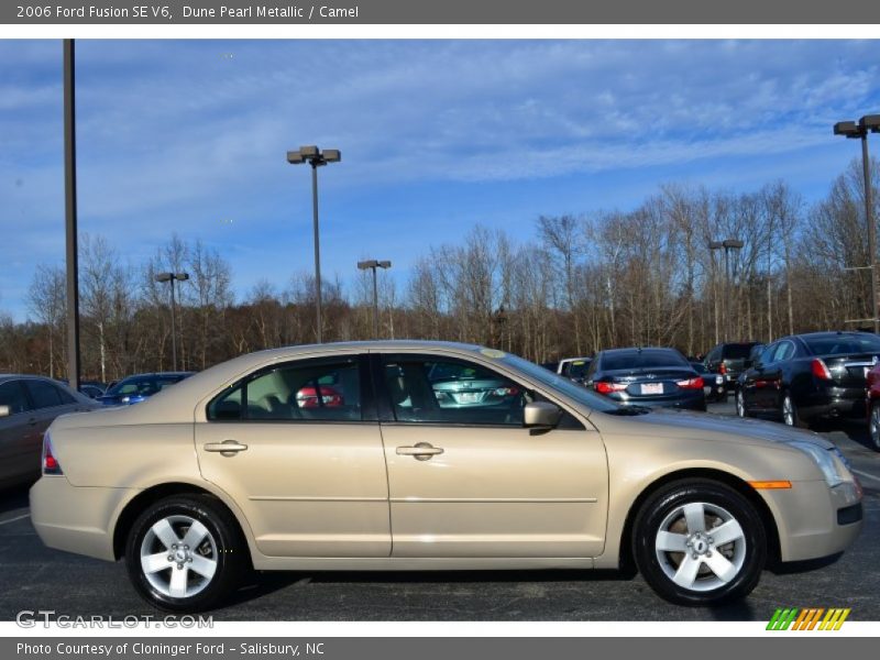 Dune Pearl Metallic / Camel 2006 Ford Fusion SE V6