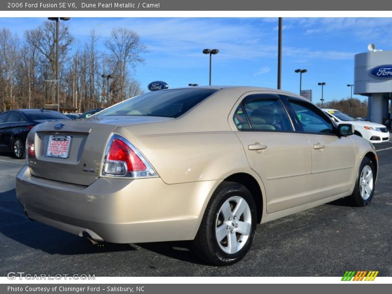 Dune Pearl Metallic / Camel 2006 Ford Fusion SE V6