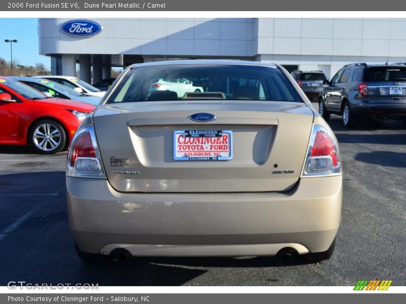 Dune Pearl Metallic / Camel 2006 Ford Fusion SE V6