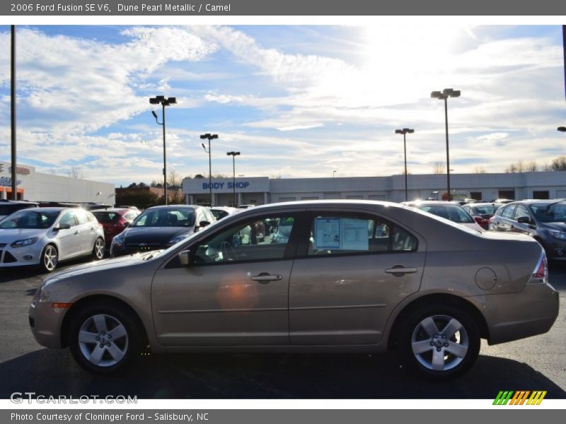 Dune Pearl Metallic / Camel 2006 Ford Fusion SE V6