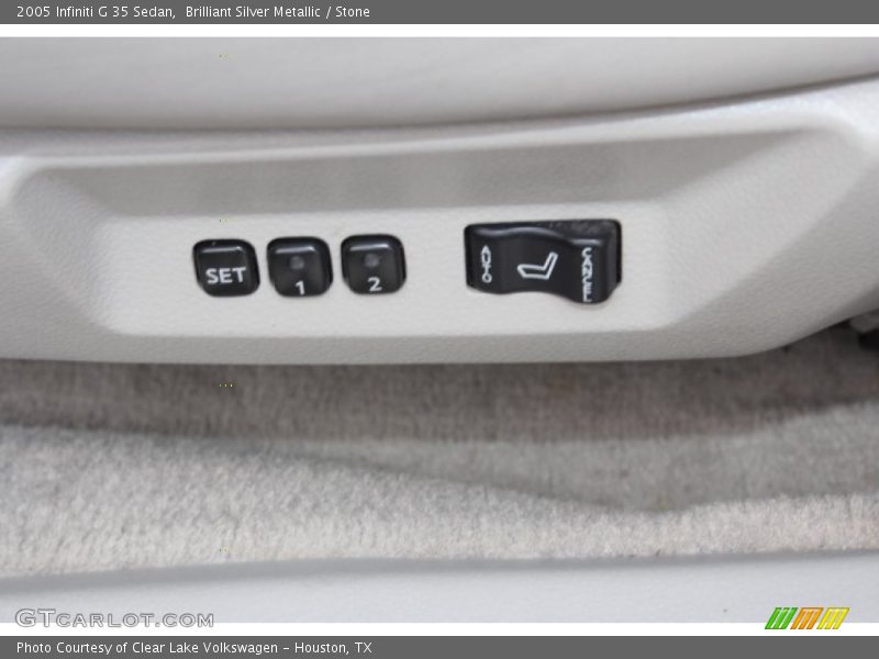 Brilliant Silver Metallic / Stone 2005 Infiniti G 35 Sedan