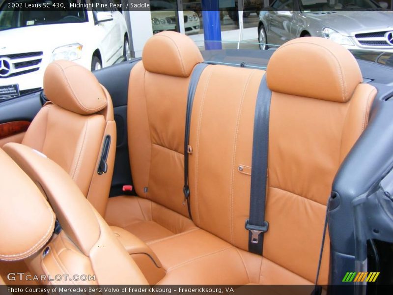 Midnight Pine Pearl / Saddle 2002 Lexus SC 430