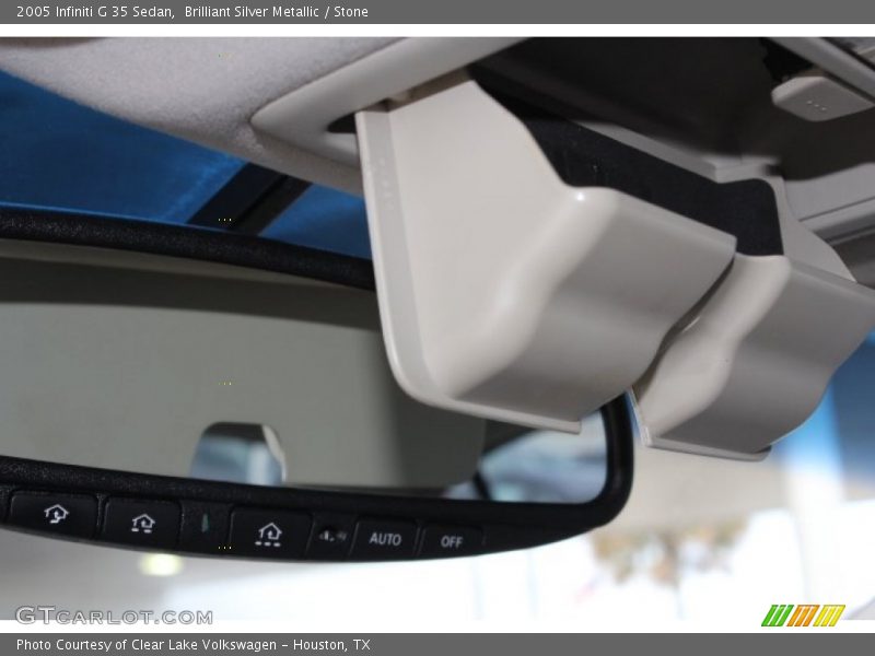 Brilliant Silver Metallic / Stone 2005 Infiniti G 35 Sedan